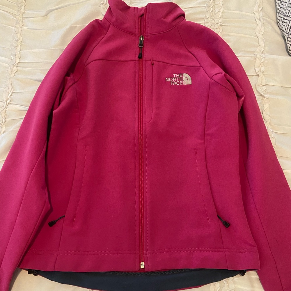 North Face Raspberry Apex Bionic Full Zip Jacket - image 2